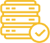 evaluation of customer service robot icon